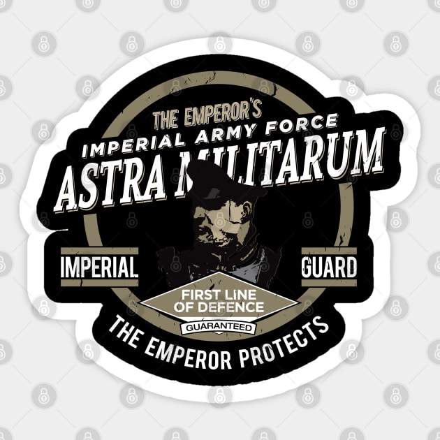 Astra Militarum Sticker by Exterminatus